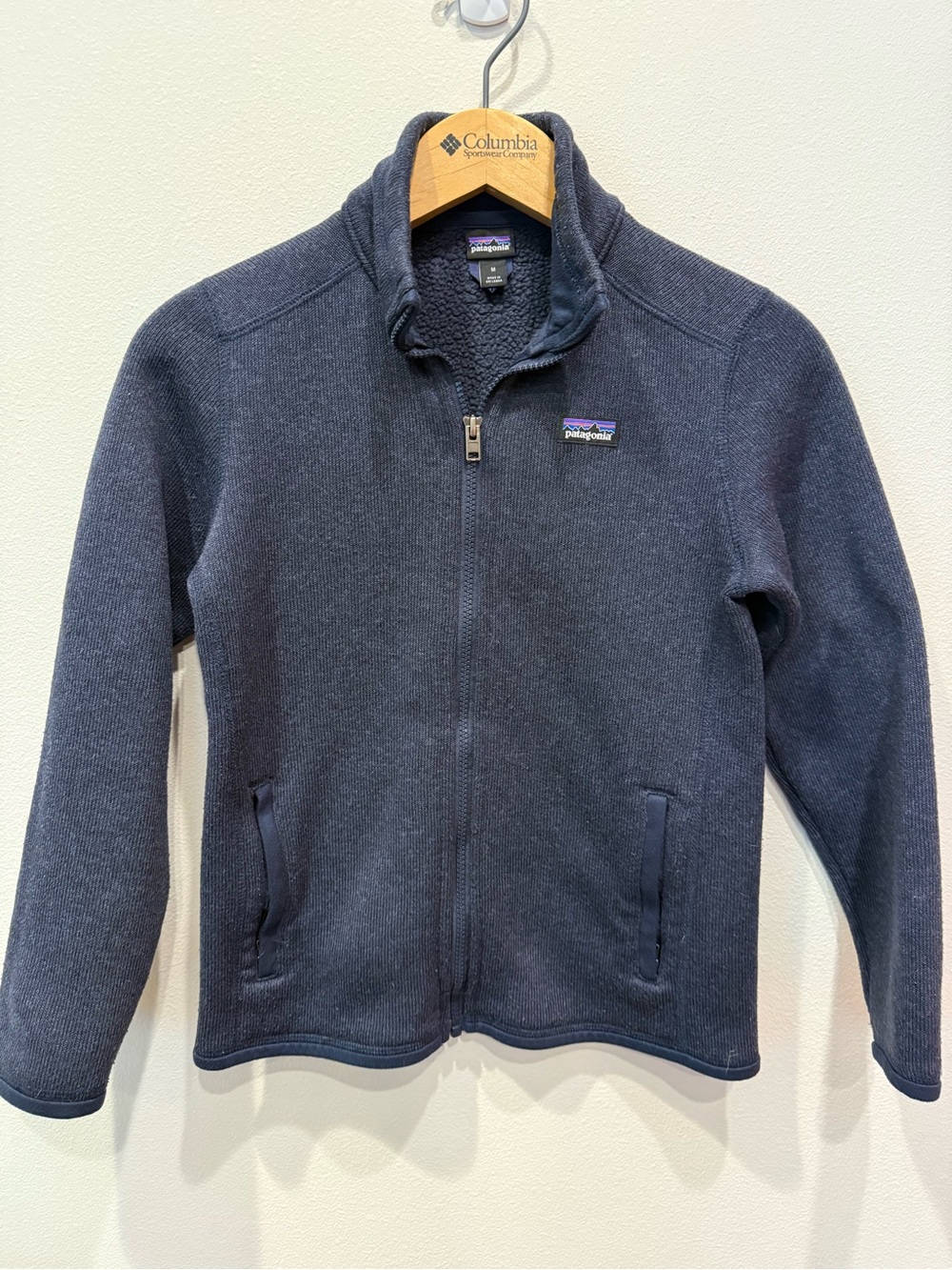 Patagonia Kids Better Sweater Dark Navy Zip-Up Fleece Jacket